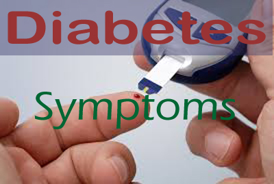What are some symptoms of diabetes?